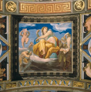 Personificatie van astrologie, Fresco als onderdeel van een serie van 7 vrije kunsten