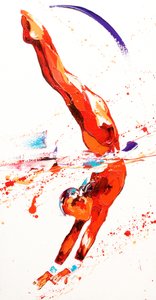 Gymnast Drie, 2010 door Penny Warden