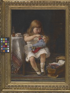 Een bezorgde moeder door Percival de Luce