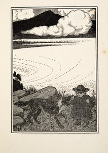Een kind gered, uit Honderd anekdotes van dieren, pub. 1924
