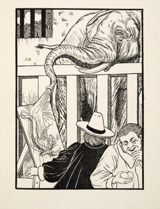 Een Gevoel van Belachelijkheid, uit Honderd Anekdotes van Dieren, uitgegeven 1924