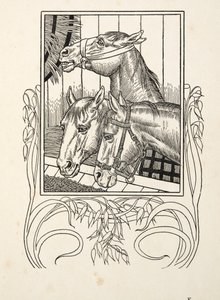 De ouderen helpen, uit Honderd anekdotes van dieren, pub. 1924 door Percy J. Billingshurst