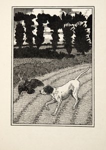 De jager misleiden, uit Honderd anekdotes van dieren, pub. 1924