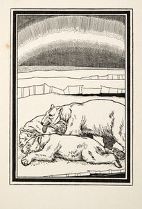 Moederlijke Genegenheid, uit Honderd Anekdotes van Dieren, uitgegeven 1924 door Percy J. Billingshurst