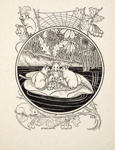 Muizen als Navigators, uit Honderd Anekdotes van Dieren, uitgegeven 1924 door Percy J. Billingshurst