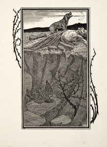 Sabinus en zijn Hond, uit Honderd Anekdotes van Dieren, uitgegeven 1924 door Percy J. Billingshurst