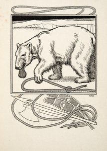 Verstandige Bruin, uit Honderd Anekdotes van Dieren, uitgegeven 1924 door Percy J. Billingshurst