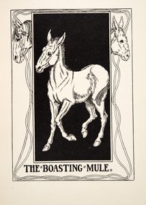 De opscheppende muilezel, uit Honderd fabels van Aesopus, uitgegeven 1903 door Percy J. Billingshurst