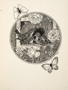 Winterkoninkjes Leren Zingen, uit Honderd Anekdotes van Dieren, uitgegeven 1924 door Percy J. Billingshurst