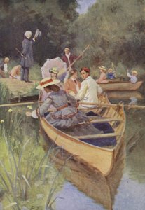 Illustratie voor Little Women door Louis M Alcott door Percy Tarrant