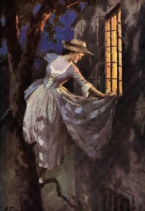 Illustratie voor Wuthering Heights door Emily Bronte