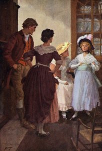 Illustratie voor Wuthering Heights door Emily Bronte