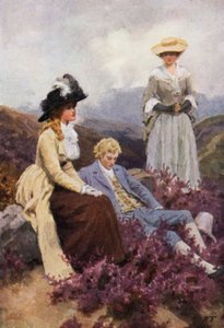 Illustratie voor Wuthering Heights door Emily Bronte