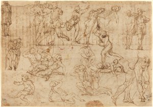 Figurenstudies [recto]