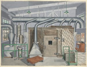 Exterieur Zandstralen Kamer, 1935