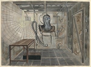 Interieur Zandstraalkamer