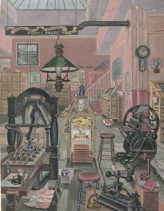 Printwinkel, 1870, 1935-1942 door Perkins Harnly