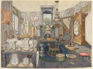 Kamerhuis bed-woonkamer