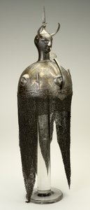 Kulah Khud, helm, ca. 1700s, aangepast in 1800s