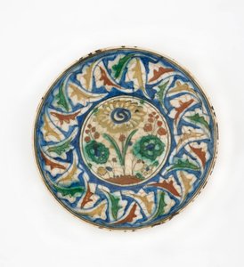 Bord, Iran, Safavid periode, eind 16e-begin 17e eeuw door Persian School