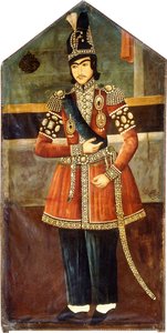 Portret van Nasr-al-Din Shah, c.1850