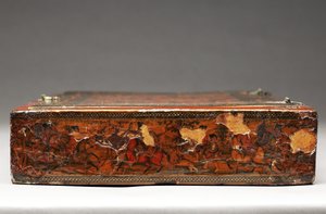 Gereedschapskist met afbeelding van de Heilige Familie, ca. 1830 door Persian School