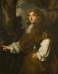 Portret van een Heer door Peter (studio of) Lely