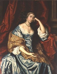 Portret van een Zittende Dame