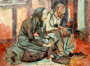 De Ouders door Peter August Böckstiegel
