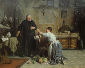 Het diner van de priesters