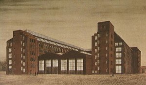 AEG Hoogspanningsfabriek, Berlijn door Peter Behrens