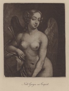 Nell Gwyn als Cupido door Peter Cross