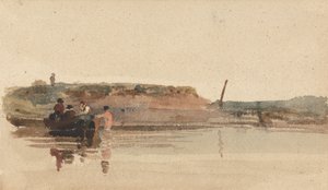 De veerboot door Peter DeWint