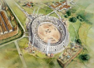 Romeins amfitheater van Chester, 2e eeuw