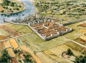Segedunum Romeins Fort door Peter Dunn