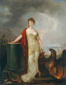 Hebe door Peter Eduard Stroehling