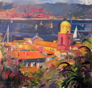 Zeilen in St Tropez, 2002