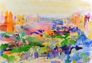 Zomerochtend, Manhattan