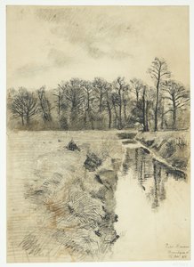 Landschap met een beek