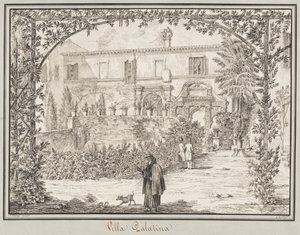 Villa Palatina door Peter Heinrich Lambert von Hess