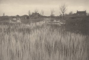 Een woeste kust,1886 (foto) door Peter Henry Emerson