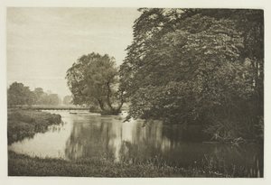 Kraaieneilandbeek, rivier de Wye door Peter Henry Emerson