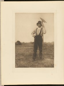 Hooimachine met hark. [Norfolk.]