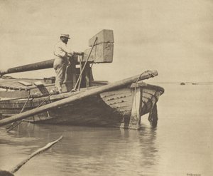 [Mending the Wherry]. door Peter Henry Emerson