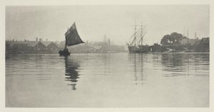 Op de Vloed door Peter Henry Emerson