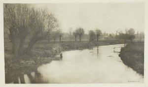 Stanstead vanaf de Lea door Peter Henry Emerson