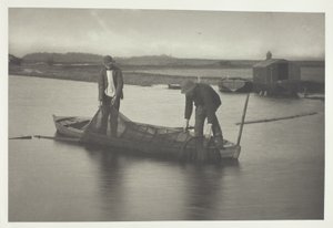 Het palingnet oppakken door Peter Henry Emerson