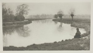 De Zwarte Poel, bij Hoddesdon door Peter Henry Emerson