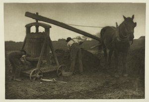 De Klei Molen (Norfolk) door Peter Henry Emerson