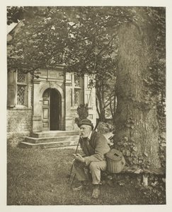 Het vissershuis van Walton en Cotton (De Doorgang) door Peter Henry Emerson